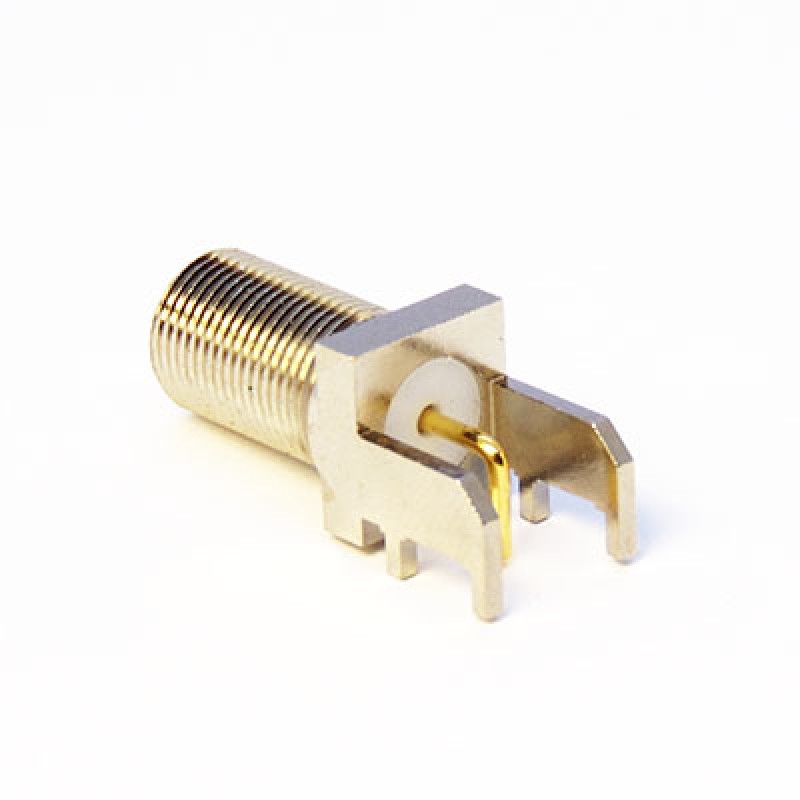 CSX163 Right Angle PCB Mounting F Connector